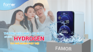 Ưu điểm của máy lọc nước điện giải Ion kiềm