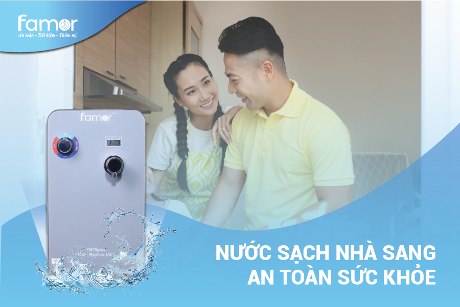 Thương hiệu máy lọc nước Famor tại Cam Ranh, Khánh Hòa chất lượng