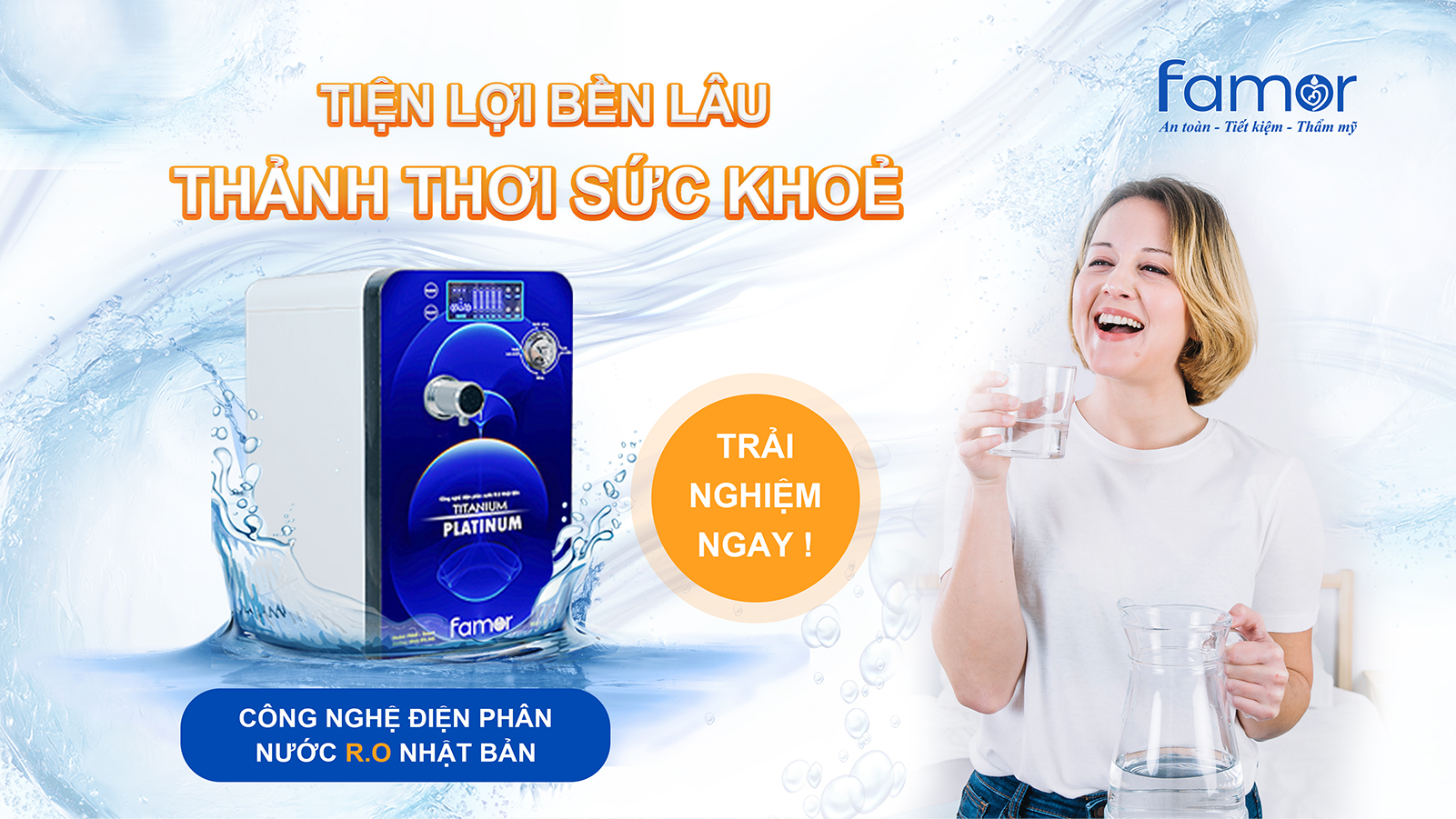 Cách lắp đặt máy lọc nước Famor đúng cách