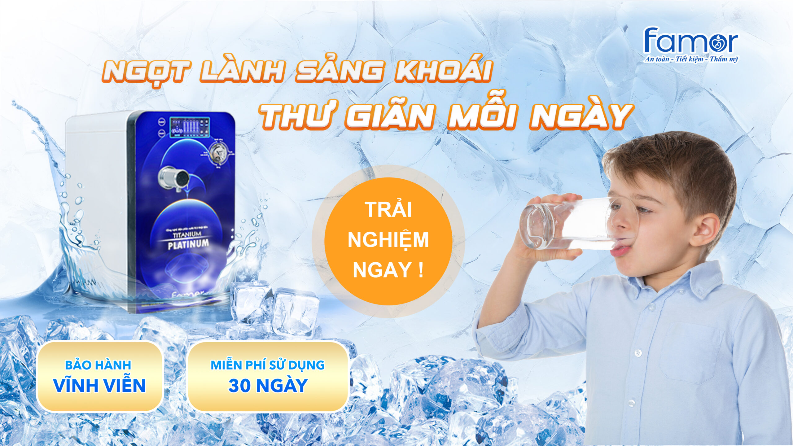 Famor- Đơn vị cung cấp máy lọc nước điện giải ion kiềm chất lượng Famor- Đơn vị cung cấp máy lọc nước điện giải ion kiềm chất lượng