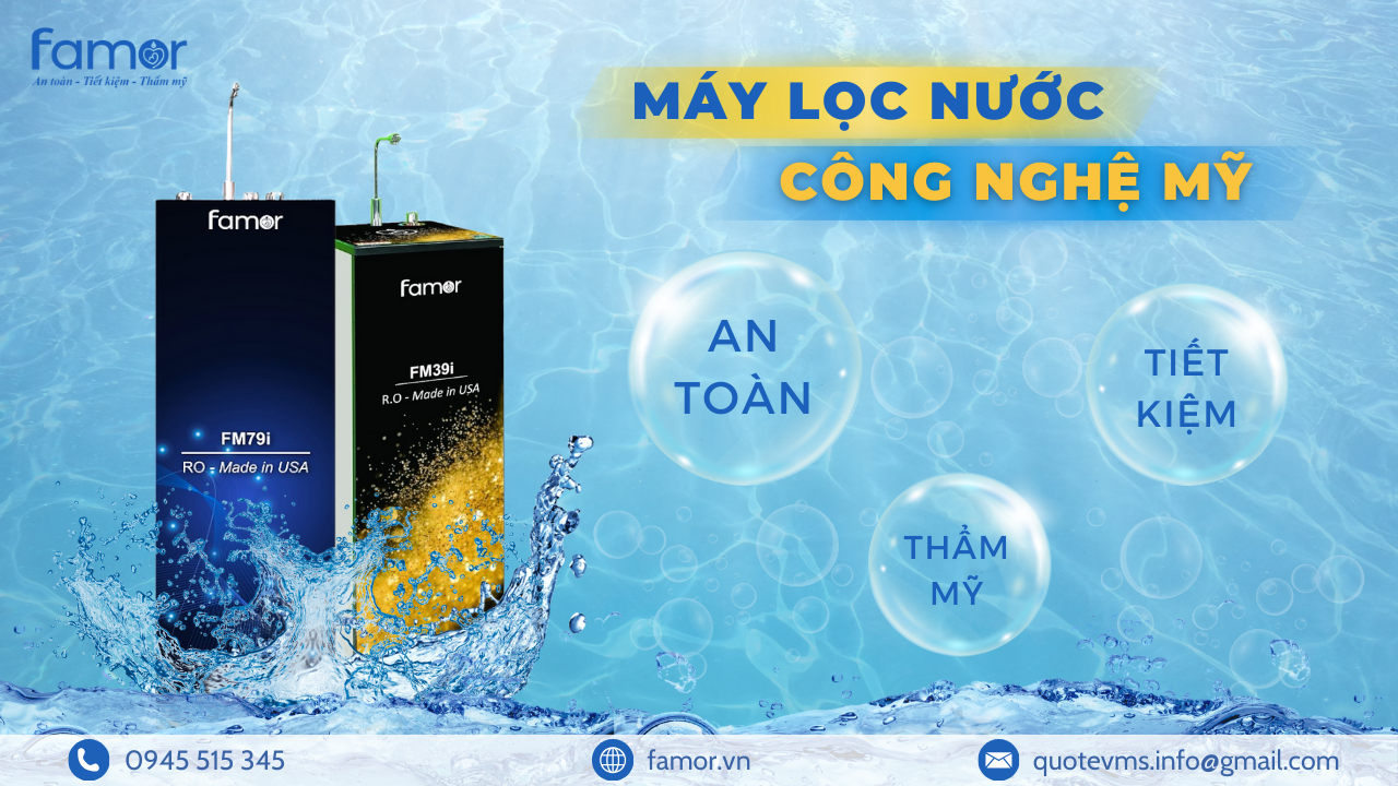 Vì sao nên chọn máy lọc nước tiết kiệm năng lượng và thân thiện với môi trường?