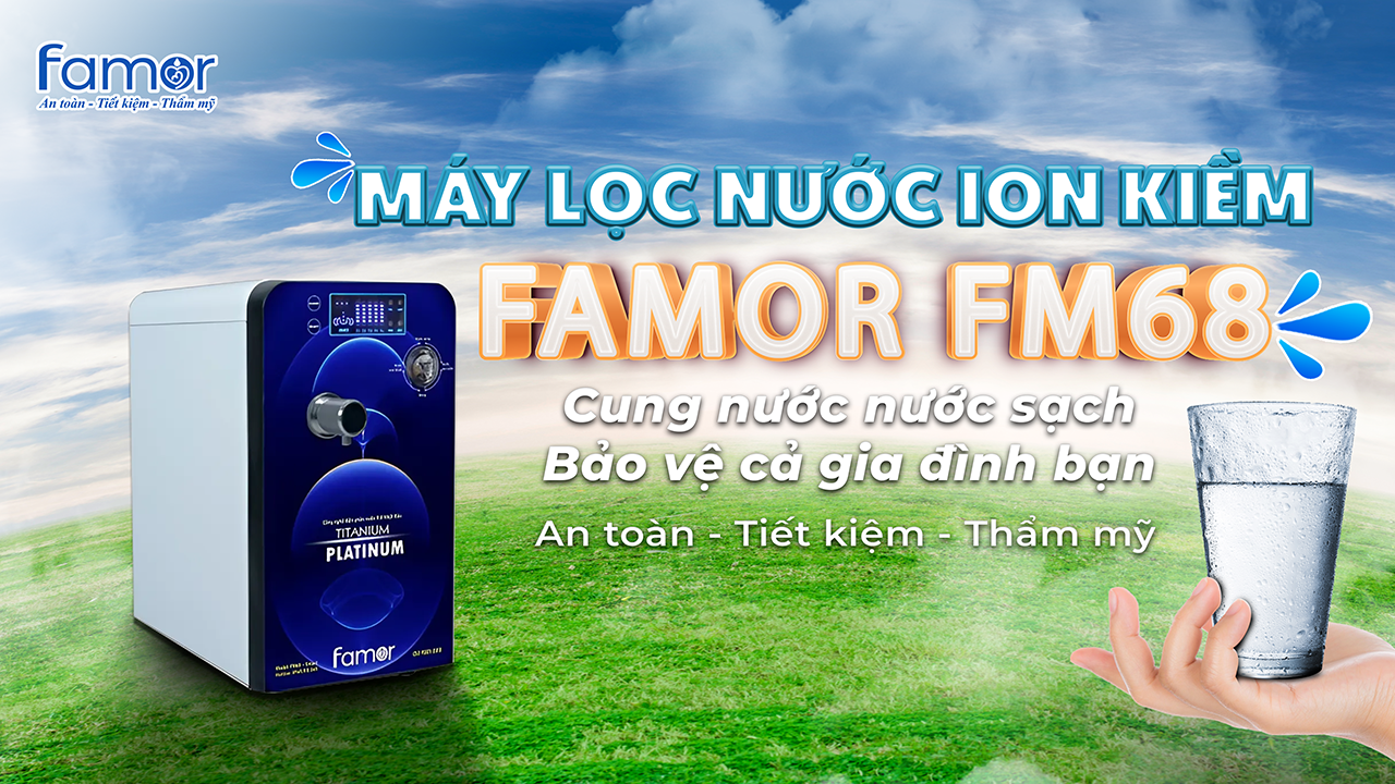 Cùng Famor bảo vệ hệ tiêu hóa từ những giọt nước đầu tiên Cùng Famor bảo vệ hệ tiêu hóa từ những giọt nước đầu tiên