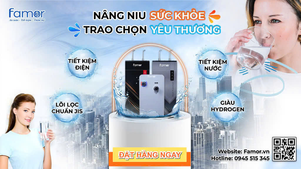 Máy lọc nước giúp tiết kiệm điện và nước như thế nào?