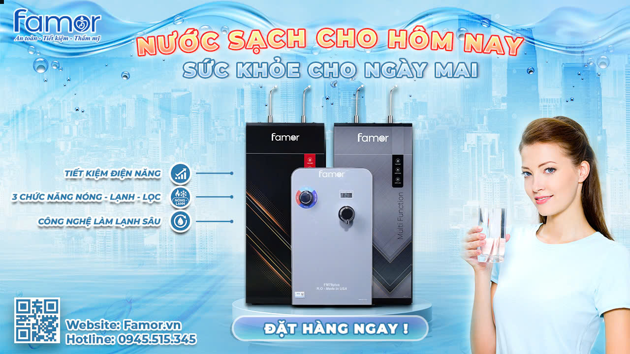 Ưu điểm nổi bật của máy lọc nước Nano với người tiêu dùng Việt