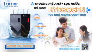 Máy lọc nước Famor cho gia đình Việt