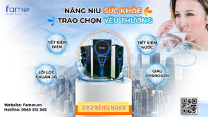 gia đình nên chọn máy lọc nước hay bình nước đóng chai?