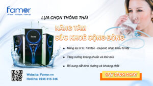 Khử mùi nhựa hoặc mùi lạ trong nước mới lọc