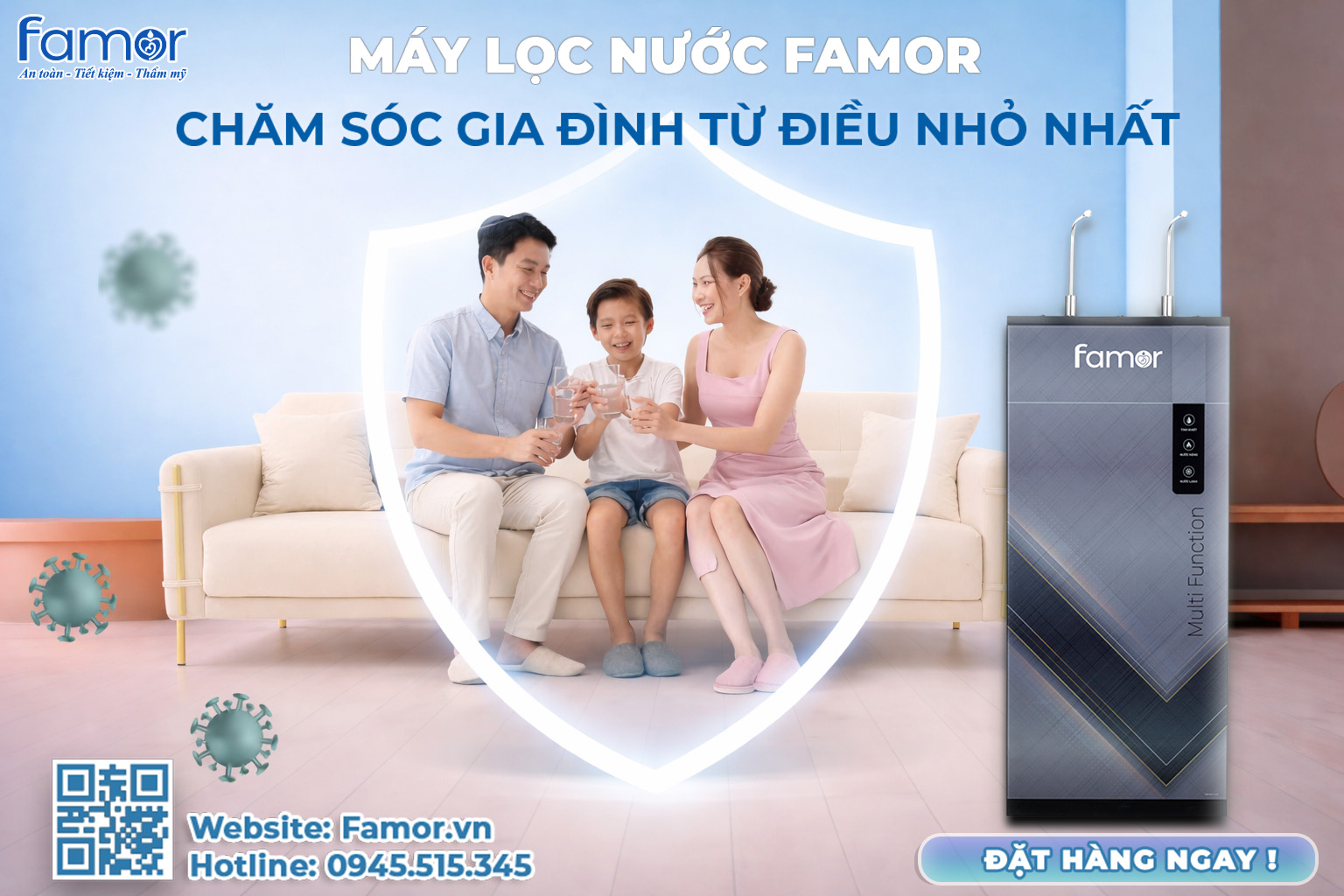 Nên dùng máy lọc RO khi nguồn nước thế nào?
