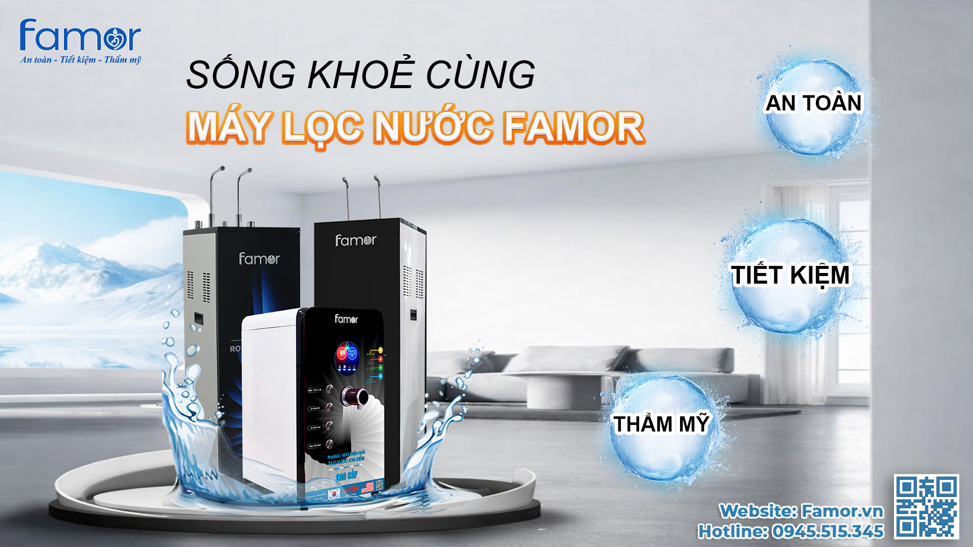 Máy lọc nước có mùi hôi