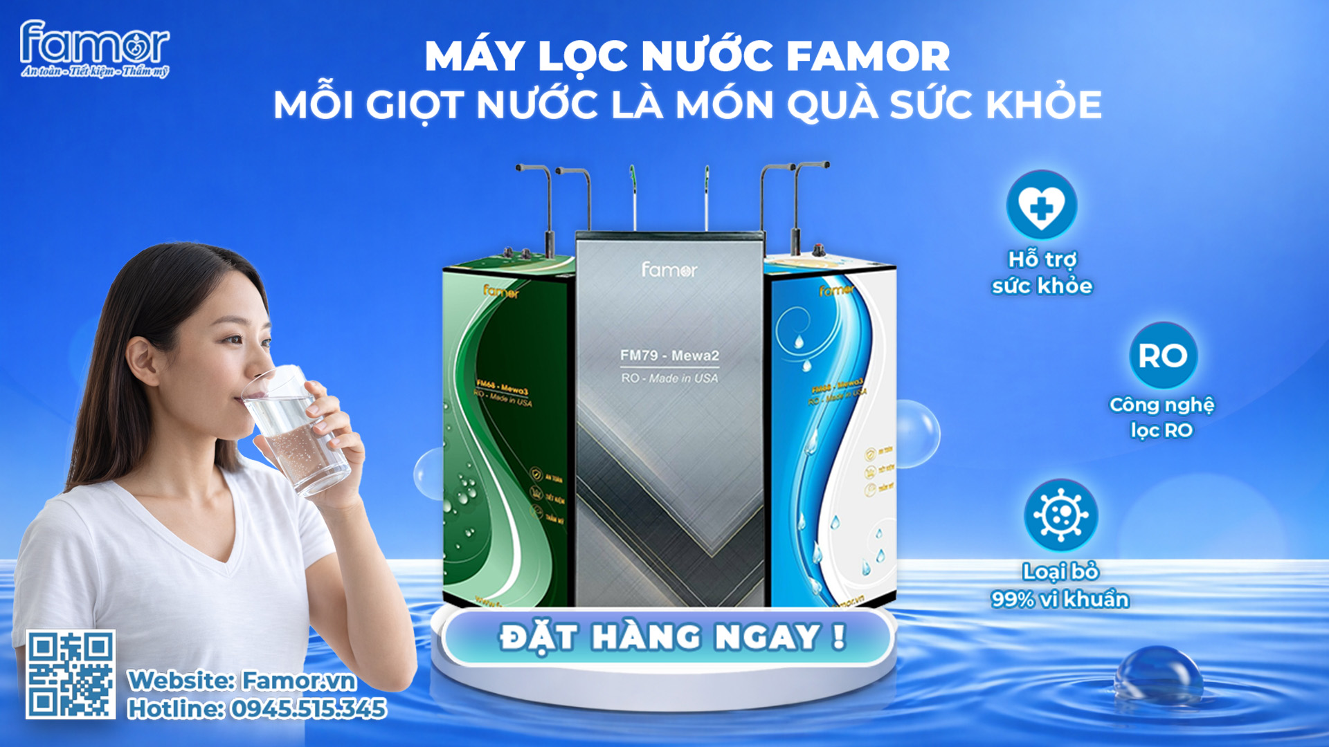 Tỷ lệ nước thải của máy RO