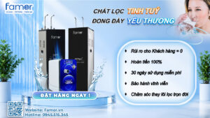 Cách khử trùng bình chứa máy lọc nước