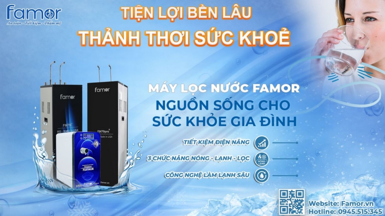Có nên dùng máy lọc nước Nano cho trẻ nhỏ