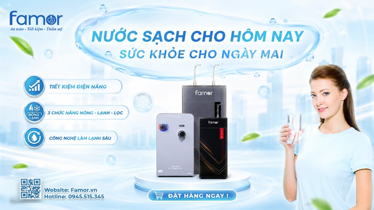 Có nên dùng máy lọc nước Nano cho trẻ nhỏ