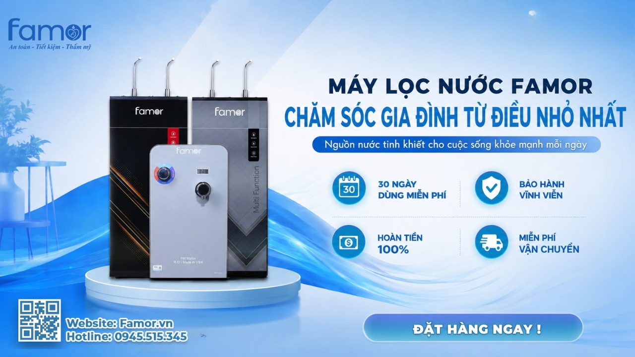 sai lầm phổ biến khi mua máy lọc nước